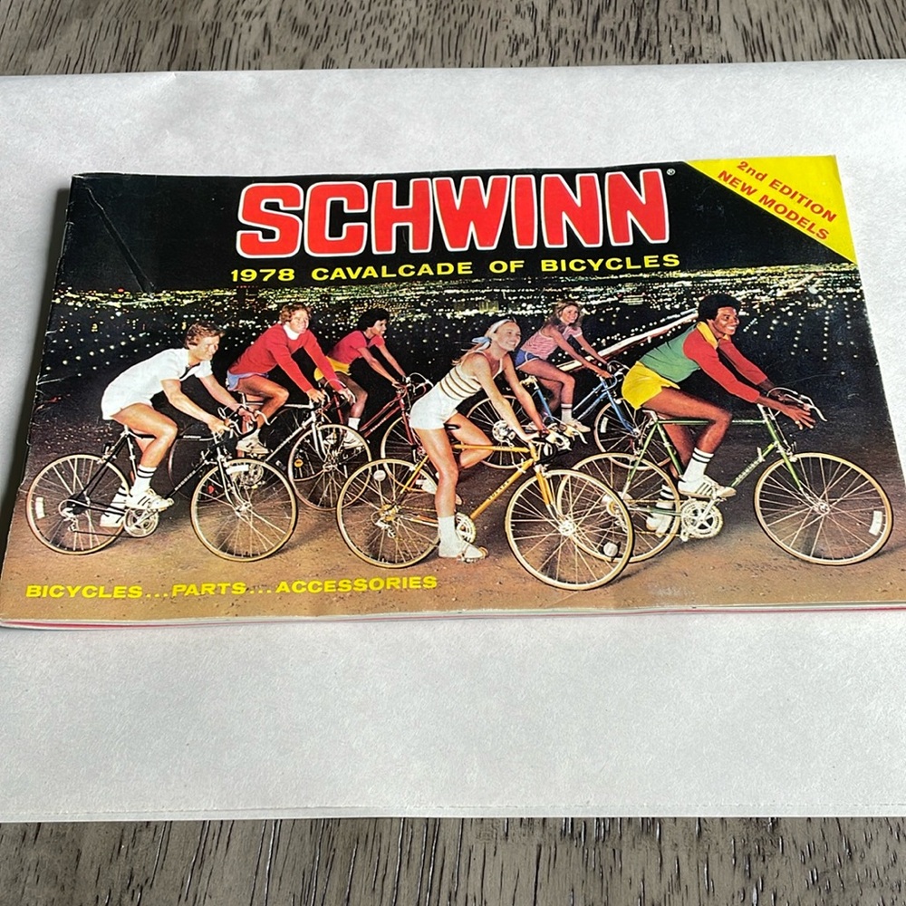 Vintage Schwinn 1978 Cavalcade of Bicycles Catalog